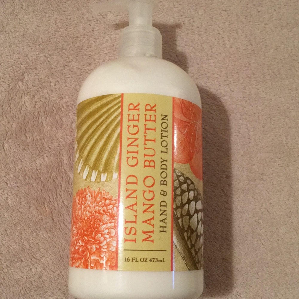 Island Ginger Mango Butter Hand & Body Lotion 16oz